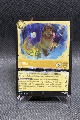 Simba - King in the Making 20/204 Whispers in the Well Cold Foil
