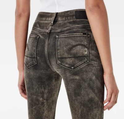 ,G-Star '3301 HIGH WAIST SKINNY WMN' Aged Cobler Superstretch Jeans W27 L32 AU9