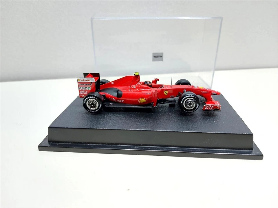Ferriari F60 F1 Formula 1 2009 K. Raikkonen #4 - 1/43 Hotwheels Racing - Immagine 4 di 4