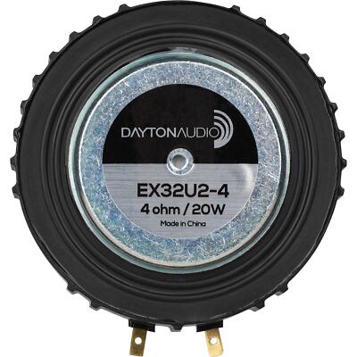Dayton Audio EX32U2-4 Ultra 32mm Interchangeable Hardware Mount