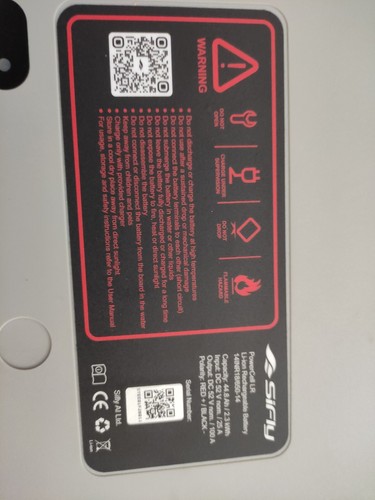 Batterie SIFLY 14INR18/650-14 pour e-foil PowerCell LR 44,8 Ah NEUVE - Afbeelding 3 van 5