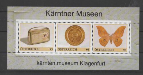 Österreich ME 3 Block Kärntner Museen Ausgabe März 24  ** - Foto 1 di 1