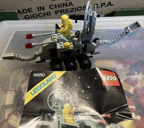 LEGO 6880 Surface Explorer Space Complete Original Instructions Vintage 1982
