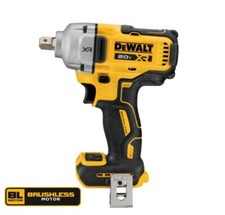Clé à chocs électrique mi-couple sans fil Dewalt 20 V 1/2 pouce DCF892N outil nu