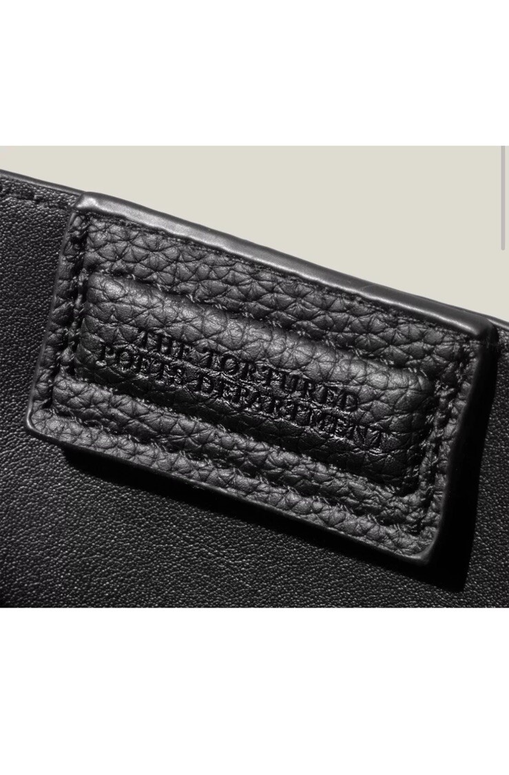 TTPD Black Faux Leather Handbag Taylor Swift Tortured Poets