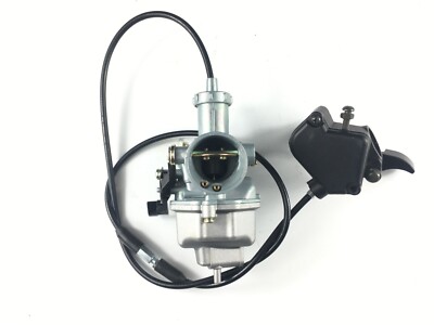 Carburetor & Thumb Control &Throttle Cable For Honda ATC200 ATC200M ATC200S
