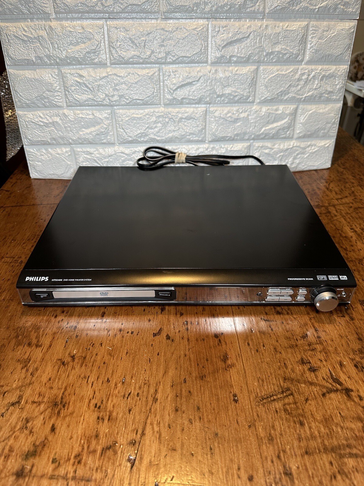 Philips HTS3400 5.1 Channel Home Theater System Tested And Works