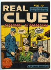 Real Clue Vol. 3 #9 1948- Golden Age pre-code comic VG+