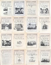 Prairie Pioneer Warren County Illinois Genealogical Society Newsletter Lot of 16