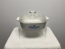 Blue Flower  Corning Ware Dish A-2-B 2 QT. W/...