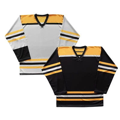 Boston Bruins NHL Replica Reversible Ice Hockey Jersey Sherwood