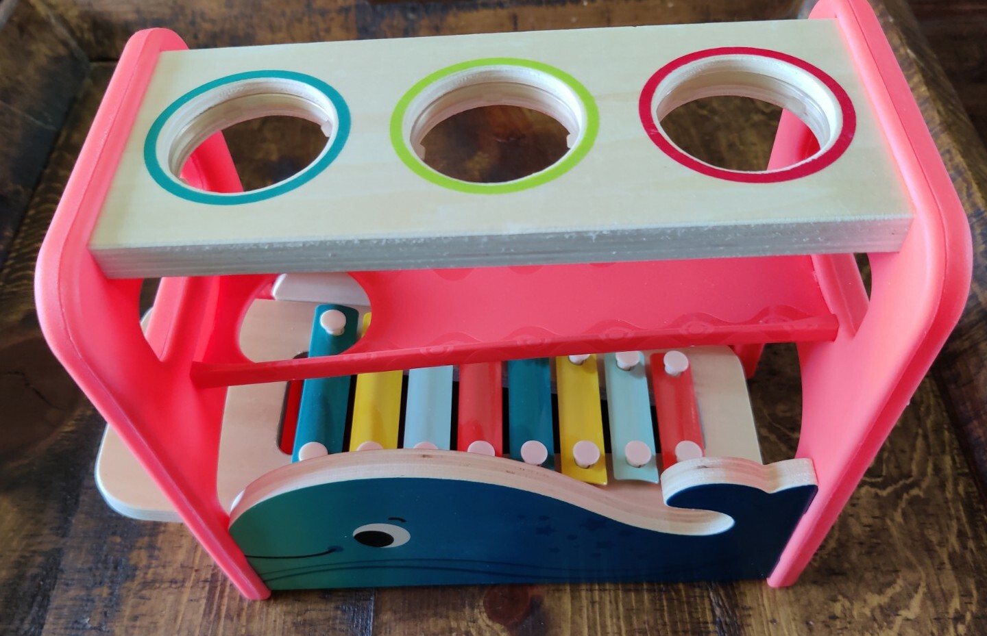 B. Toys Xylo-Pound Whale Pounding Bench & Xylophone Toy | eBay