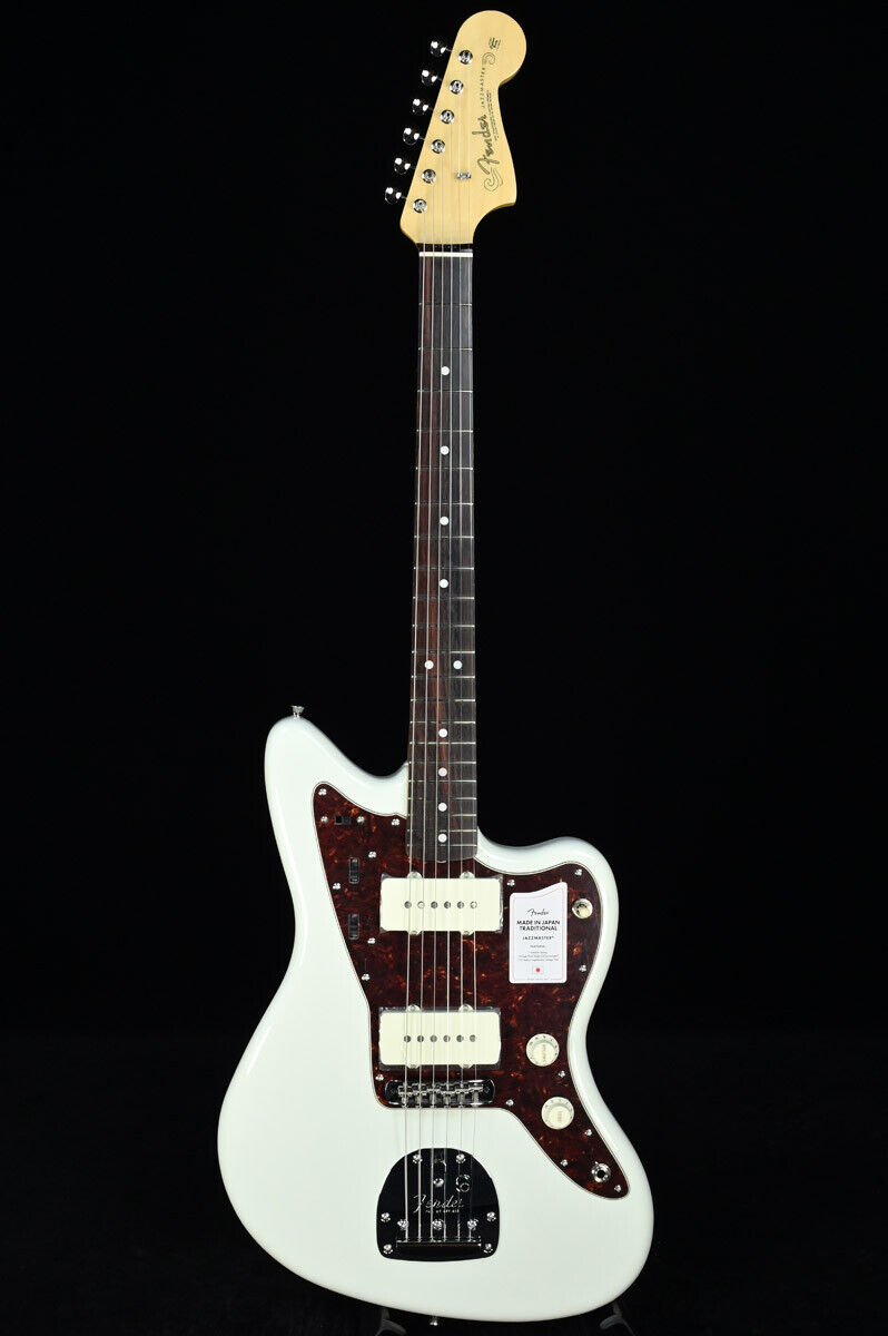 Fender Made In Japan Traditional 60s Jazzmaster Olympic White with gig bag