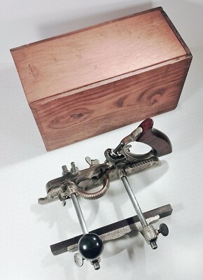 Vintage Stanley No 45 Kombihobel, komplett mit Schneidern - PAT Jan 22 1895