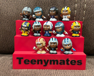 Teenymates NFL , MLB, NBA, NHL  ~ Teenymates Figures Display Stand 4 3/4  x 3''