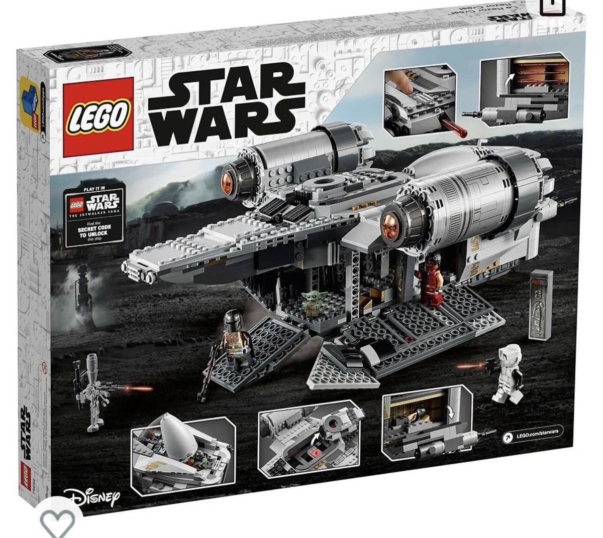 LEGO Star Wars: The Razor Crest (75292) Mandolrian Starship
