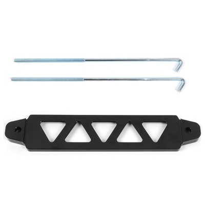 Aluminum Car Battery Fasten Bracket Holder Battery Tie Down Brace for Car SUV