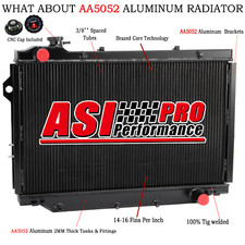 3-rows Aluminum Radiator Fit 93-1997 Toyota Land Cruiser 80 Series Fj80r Fzj80r 3-rows Aluminum Radiator Fit 93-1997 Toyota Land Cruiser 80 Series Fj80r Fzj80r