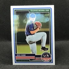 ROSS DUNN 2023 USA Baseball Stars & Stripes Collegiate National Team #66