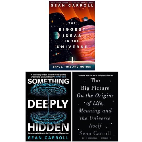 Sean Carroll Collection 3 Books Set (The Biggest Ideas in the Uni | Sean Carroll