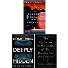 Sean Carroll Collection 3 Books Set (The Biggest Ideas in the Uni | Sean Carroll