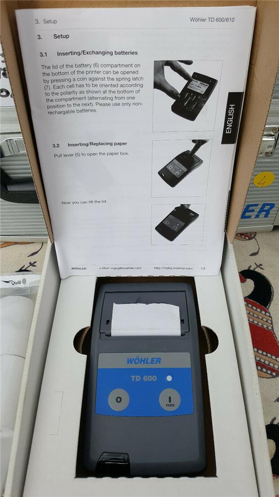 WOHLER BC 21 Blower Check + Accessories (Wöhler)