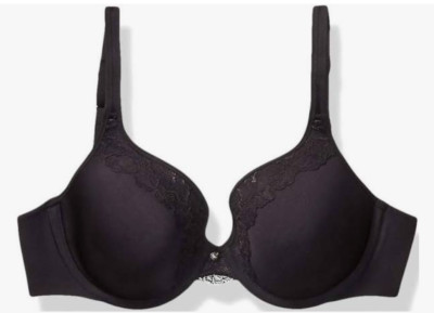 Bali Womens Size 40C Ultra Light With Lift Underwire Bra DF3L97 3L97 Black