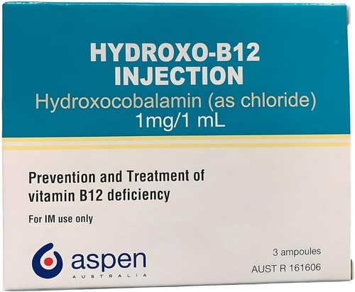 Hydroxocobalamin Injection X 3 Ampoules (Generic for NEO-B12) - Picture 2 of 2