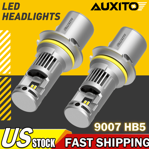 AUXITO HB5 9007 Super White 30000LM LED Headlight Bulbs High Low Beam 6500K 2/4X - Picture 16 of 28