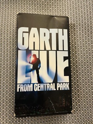 Garth Brooks - Garth Live From Central Park (VHS) Buy 1 Get 1 Random VHS FREE