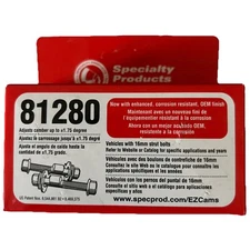 Specialty Products 81280 Alignment Cam Bolt Kit Front,Rear 