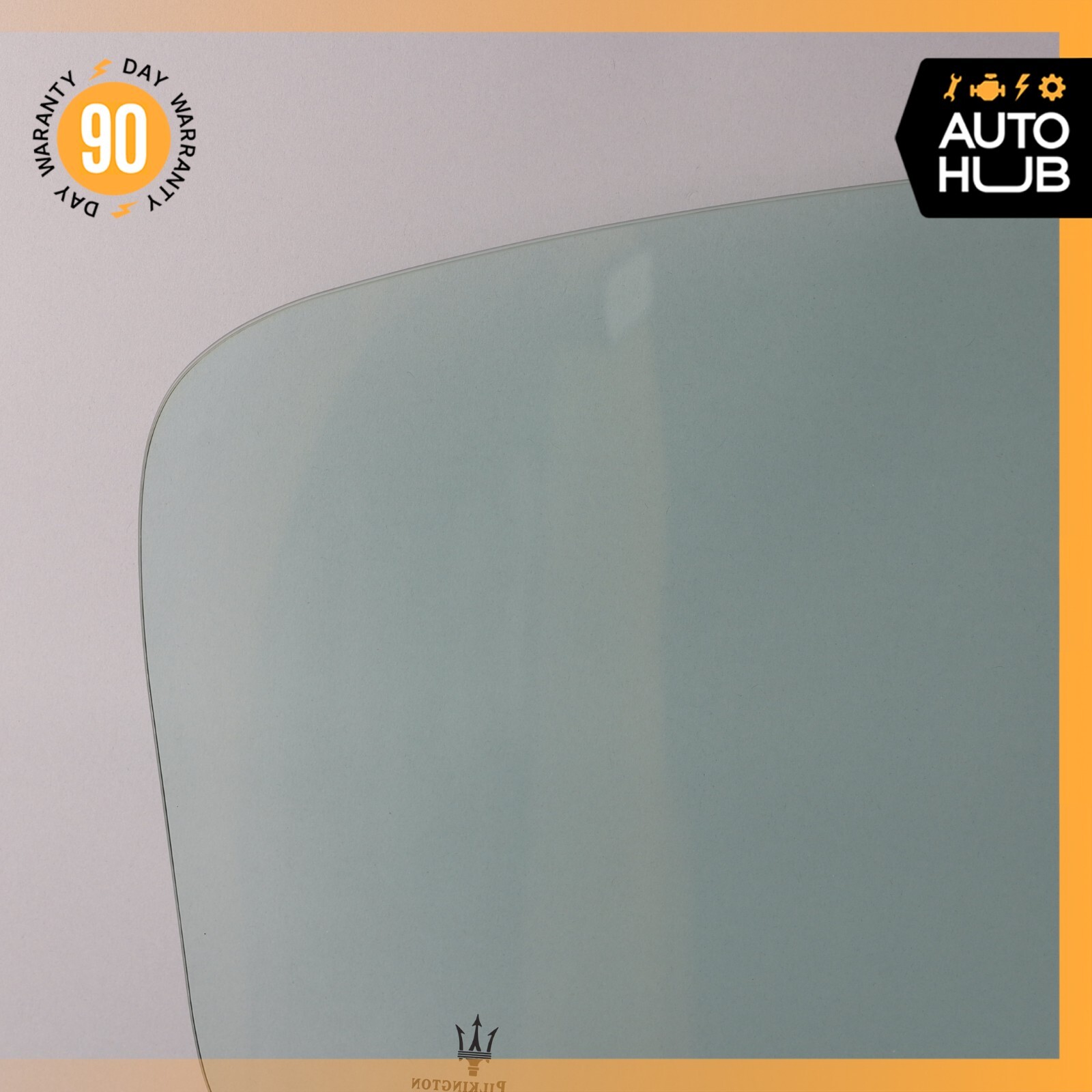 03-13 Maserati Quattroporte M139 S Rear Left Side Door Window Glass OEM 74k