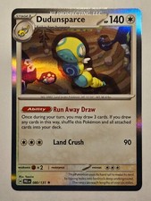Dudunsparce #80 Prices | Pokemon Prismatic Evolutions | Pokemon Cards