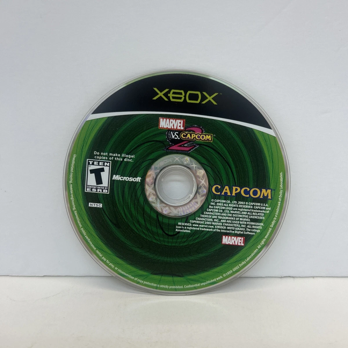 Microsoft Xbox Marvel vs. Capcom 2 Video Games for sale | eBay