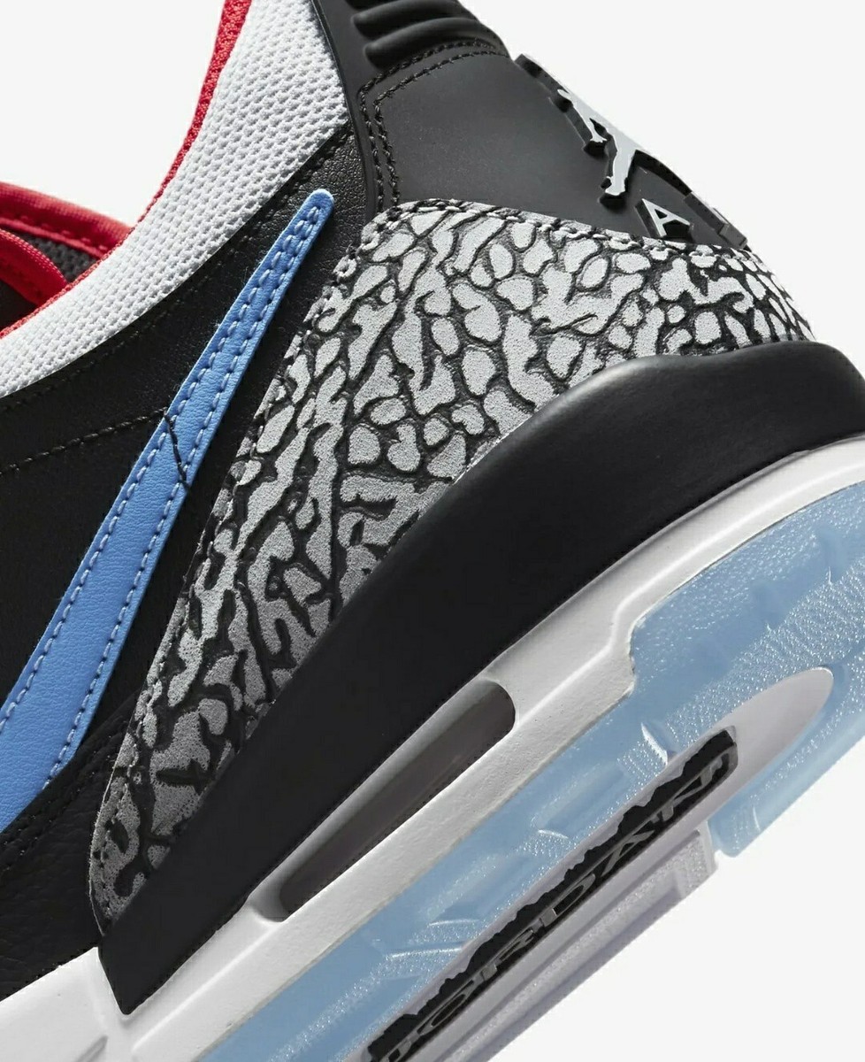 Nike Air Jordan Legacy 312 Low Chicago Flag Black Blue Red  display picture 1