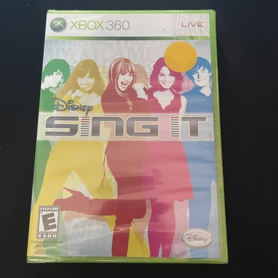 Disney Sing It (Microsoft Xbox 360, 2008) *Sealed*