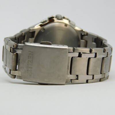 Citizen Eco-drive Mens Titanium Chronograph Watch H500-s063477 for