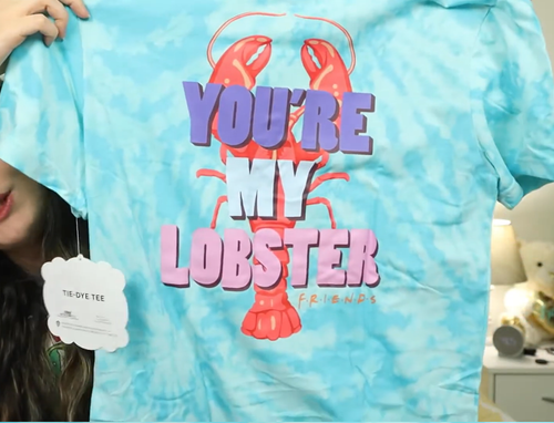 CultureFly Friends Season 10 TV Series T-Shirt Unisex M You're My Lobster bk NWT - Picture 3 of 3