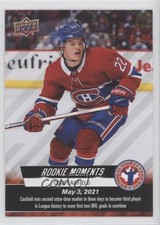 2022 National Hockey Card Day Canada Rookie Moments Cole Caufield #CAN-16 0c1o. rookie card picture