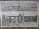 1893 LARGE COLUMBIAN EXPOSITION CHICAGO WORLD'S FAIR SCARCE HARPER'S WEEKLY