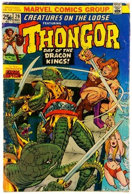 Creatures on Loose #29 1974 Marvel Comics VG- Comic Book Mark Jewelers