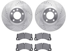 91fh73j Front Brake Pad And Rotor Kit Fits 2011-2018 Porsche Cayenne