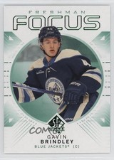 2024-25 SP Authentic Freshman Focus Green Gavin Brindley #24 13og