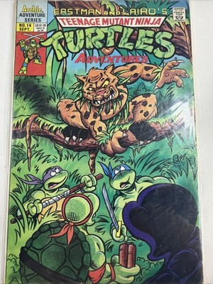 Teenage Mutant Ninja Turtles Adventures #14 1990 Archie 1st Appearance of Jagwar