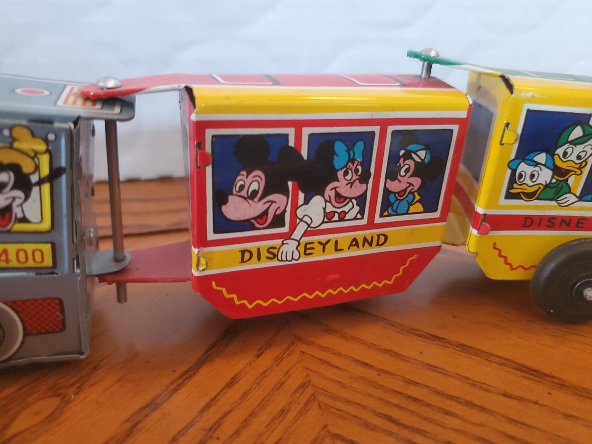 VINTAGE MARX TIN LITHO WIND-UP DISNEYLAND TRAIN TOY | eBay