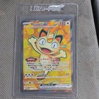 Meowth EX 107/088 Prismatic Evolutions Full Art Holo Ultra Rare 170 HP Cat