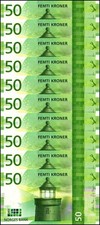 Norway 50 Kroner, 2017, P-53, UNC X 10 PCS