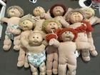 Vintage Cabbage Patch Kids Rehab TLC Lot 9 Dolls 1980s Coleco AS IS