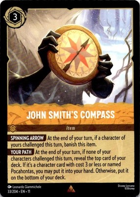 John Smith's Compass NM/M R 33/204 Winterspell Lorcana