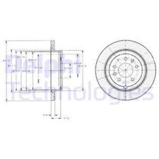 Disque de frein Mazda CX-7